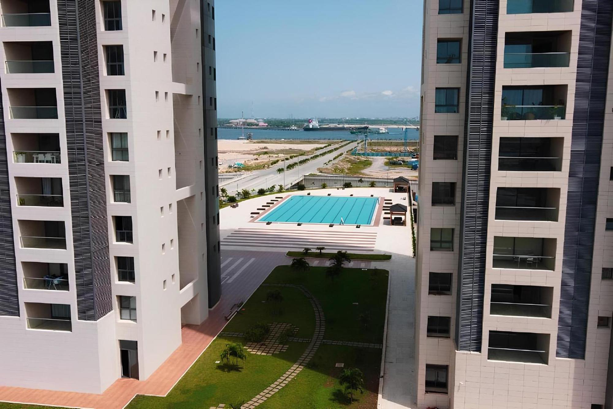 Eko Pearl Towers, Eko Atlantic Apartments By Nairahomes Лагос Экстерьер фото