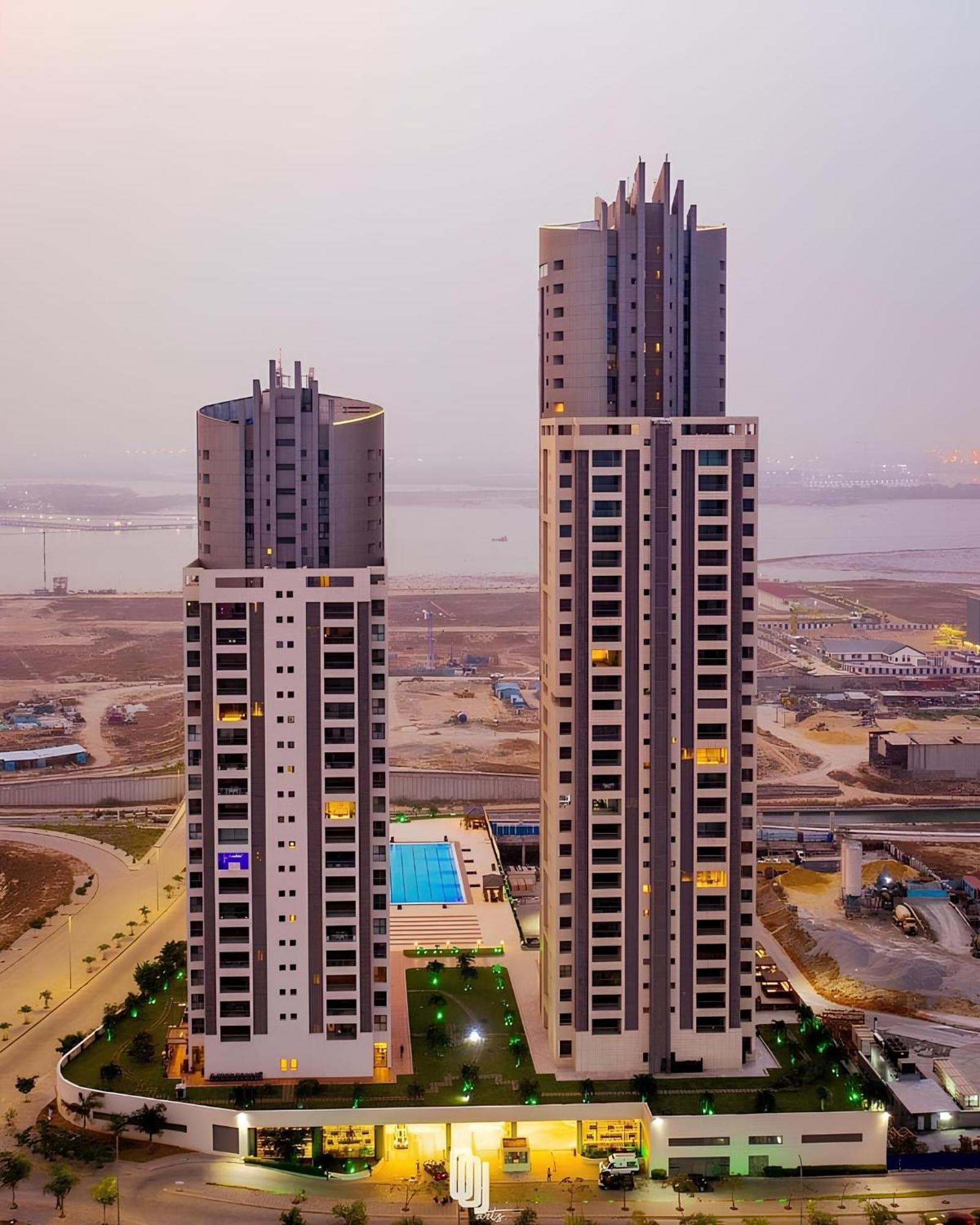 Eko Pearl Towers, Eko Atlantic Apartments By Nairahomes Лагос Экстерьер фото